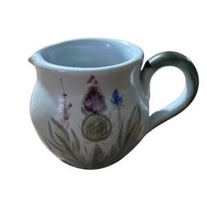 Buchan Portobello Scotland Stoneware creamer Vintage hand painted